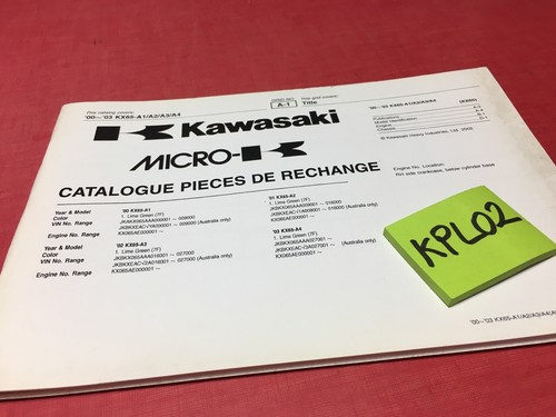 Kawasaki kx65 a3 - kawasaki,