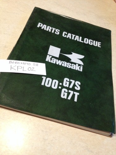 Kawasaki parts list g7s g7t - list, g7