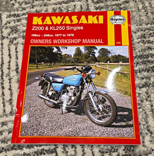 Kawasaki z200 kl250 - kl250, singles