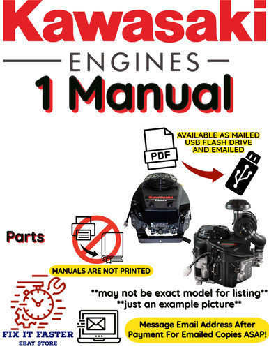 Kawasaki pa540 motore manuale - kawasaki,