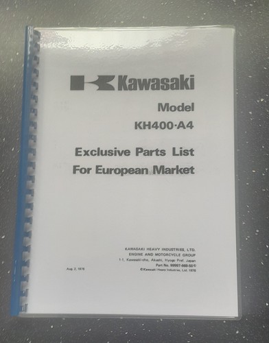 Manuale libretto ricambi